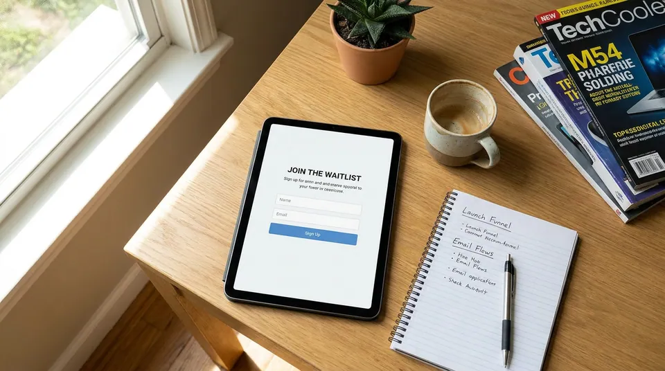 sendgrove email waitlist funnel product launches inline a