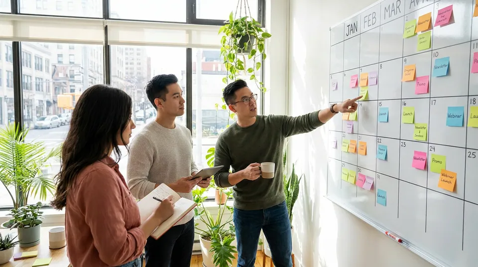 sendgrove how to build an email marketing calendar inline b